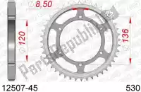 AF21250745, Afam, Ktw posteriore in acciaio 45t, 530    , Nuovo