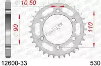 AF21260033, Afam, Ktw rear steel 33t, 530    , Nieuw
