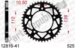 Qui puoi ordinare ktw posteriore in acciaio 41t, 525 da Afam , con numero parte AF21281641: