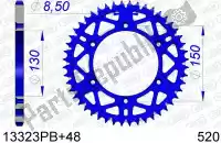 AF513323PB48, Afam, Ktw trasero aluminio 48t, 520, azul    , Nuevo