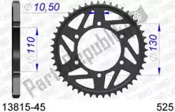 Qui puoi ordinare ktw posteriore alluminio 45t, 525 da Afam , con numero parte AF51381545: