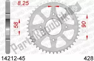 AFAM AF21421245 ktw ty? stal 45t, 428 - Dół