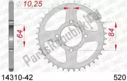 Aquí puede pedir ktw trasero acero 42t, 520 de Afam , con el número de pieza AF21431042: