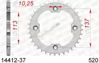 AF21441237, Afam, Ktw posteriore in acciaio 37t, 520    , Nuovo