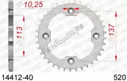 Qui puoi ordinare ktw posteriore in acciaio 40t, 520 da Afam , con numero parte AF21441240: