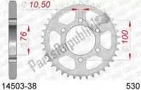 AF21450338, Afam, Ktw aço traseiro 38t, 530    , Novo