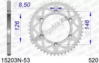 AF515203N53, Afam, Ktw trasero aluminio 53t, 520    , Nuevo