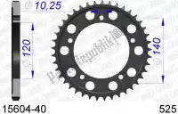 AF51560440, Afam, Ktw trasero aluminio 40t, 525    , Nuevo