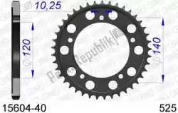 Qui puoi ordinare ktw posteriore alluminio 40t, 525 da Afam , con numero parte AF51560440: