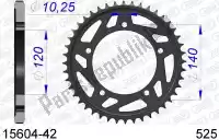 AF51560442, Afam, Ktw trasero aluminio 42t, 525    , Nuevo