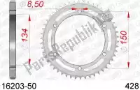 AF21620350, Afam, Ktw rear steel 50t, 428    , Nieuw