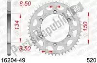 AF21620449, Afam, Ktw rear steel 49t, 520    , New