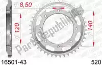 AF21650143, Afam, Ktw acier arrière 43t, 520    , Nouveau