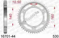 AF21670144, Afam, Ktw rear steel 44t, 530    , Nieuw