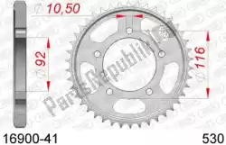Qui puoi ordinare ktw posteriore in acciaio 41t, 530 da Afam , con numero parte AF21690041: