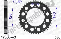 AF51760343, Afam, Ktw posteriore alu 43t, 530    , Nuovo
