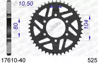 AF51761040, Afam, Ktw posteriore alluminio 40t, 525    , Nuovo