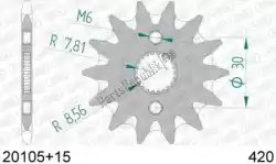 Tutaj możesz zamówić ktw przód 15t, 420 od Afam , z numerem części AF12010515S: