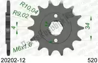 AF12020212, Afam, Ktw front 12t, 520    , New