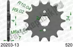 Here you can order the ktw front 13t, 520 from Afam, with part number AF12020313: