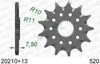AF12021013S, Afam, Ktw front 13t, 520    , New