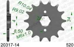 Ici, vous pouvez commander le ktw avant 14t, 520 auprès de Afam , avec le numéro de pièce AF12031714: