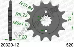AFAM AF12032012 ktw front 12t, 520 - Bottom side
