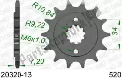 Here you can order the ktw front 13t, 520 from Afam, with part number AF12032013: