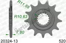 Tutaj możesz zamówić ktw przód 13t, 520 od Afam , z numerem części AF12032413:
