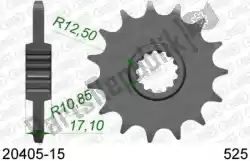 Here you can order the ktw front 15t, 525 from Afam, with part number AF12040515: