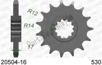 AF12050416, Afam, Ktw anteriore 16t, 530    , Nuovo