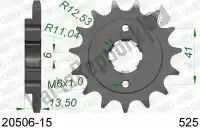 AF12050615, Afam, Ktw dianteiro 15t, 525    , Novo