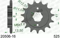 AF12050616, Afam, Ktw dianteiro 16t, 525    , Novo