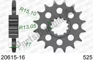 AFAM AF12061516 ktw anteriore 16t, 525 - Il fondo