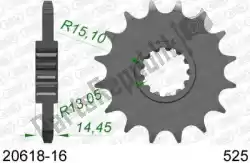 Here you can order the ktw front 16t, 525 from Afam, with part number AF12061816: