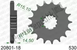 Here you can order the ktw front 18t, 530 from Afam, with part number AF12080118: