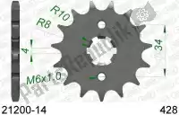 AF12120014, Afam, Ktw dianteiro 14t, 428    , Novo