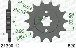 Here you can order the ktw front 12t, 520 from Afam, with part number AF12130012: