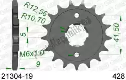 Qui puoi ordinare ktw anteriore 19t, 428 da Afam , con numero parte AF12130419: