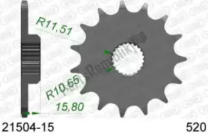 AFAM AF12150415 ktw anteriore 15t, 520 - Il fondo