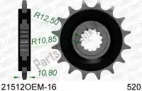 AF121512OEM16, Afam, Ktw anteriore 16t rb, 520    , Nuovo