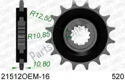 Here you can order the ktw front 16t rb, 520 from Afam, with part number AF121512OEM16: