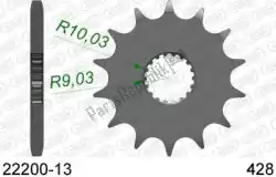 Here you can order the ktw front 13t, 428 from Afam, with part number AF12220013: