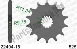Here you can order the ktw front 15t, 525 from Afam, with part number AF12240415: