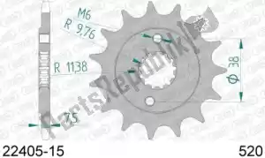 AFAM AF12240515 ktw avant 15t, 520 - La partie au fond