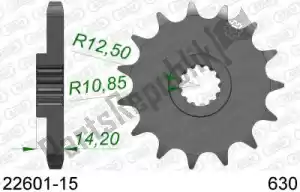 AFAM AF12260115 ktw anteriore 15t, 630 - Il fondo