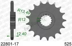 Tutaj możesz zamówić ktw przód 17t, 525 od Afam , z numerem części AF12280117: