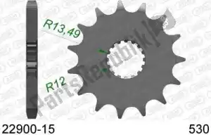 AFAM AF12290015 ktw delantero 15t, 530 - Lado inferior