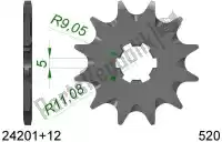 AF12420112S, Afam, Ktw dianteiro 12t, 520    , Novo