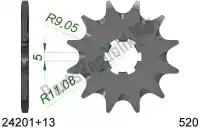 AF12420113S, Afam, Ktw dianteiro 13t, 520    , Novo